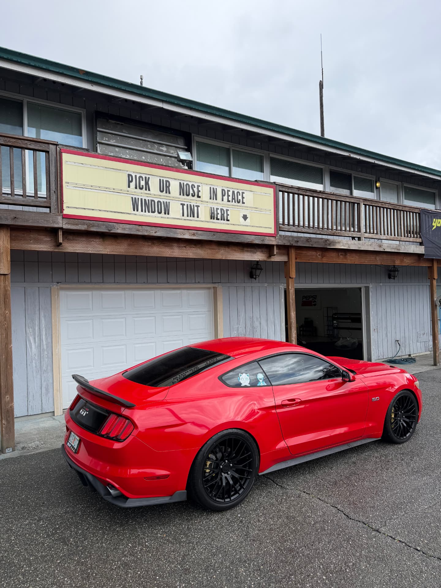 Window tint install by Your Tint Plug in Gig Harbor